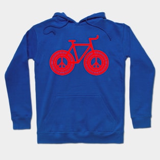 Ride for Peace (red) Hoodie